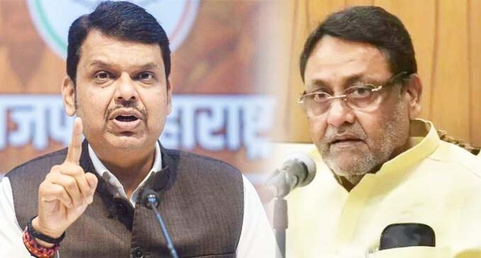दाऊद के गैंग से नवाब मलिक ने जमीन खरीदी, अंडरवर्ल्ड से है सीधा कनेक्शन, देवेंद्र फडणवीस का विस्फोटक खुलासा l Nawab Malik Devendra Fadanvis