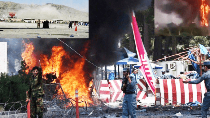 हालत बद से बदतर, सैन्य अस्पताल के पास भीषण धमाके, 19 की मौत, 50 घायल l Deadly blast near Military Hospital in Kabul Afganistan
