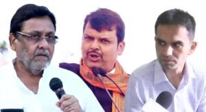 नवाब मलिक के गंभीर अरोपों से Maharashtra की राजनीती में भूचाल, कहा.. करोड़ों के कपड़े पहनते हैं इमानदार अफसर Sameer Wankhede, Devendra Fadnavis पर भी बरसे मलिक