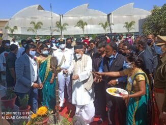 जिल्यातील सेंद्रिय हळदी प्रकल्पाला राज्यपालांची भेट l Governor bhagat singh koshyari visit organic turmeric project Ghoti Nashik