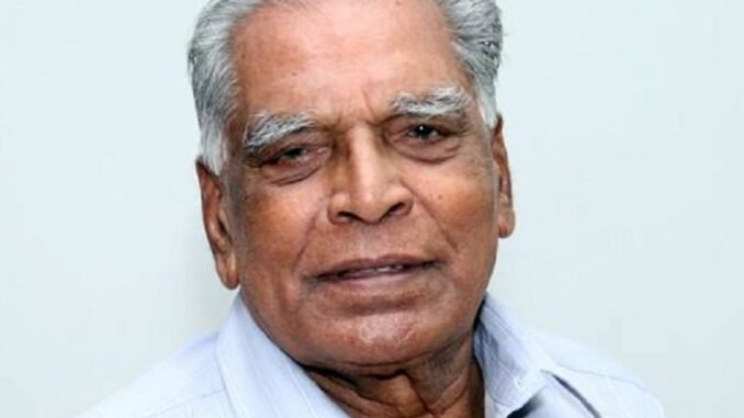 शेतकारी कामगार पक्ष के वरिष्ठ नेता प्रोफेसर एन. डी. पाटिल का आज (सोमवार) को निधन हो गया है l Senior leader of Shetkari Kamgar Paksha Prof. N. D. Patil passes away