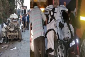 मुंबई-पुणे एक्सप्रेसवर सहा वाहनांचा विचित्र अपघात; चौघांचा जागीच मृत्यू l Mumbai Pune Expressway major Accident