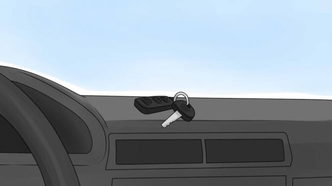 Viral Video : कारची चावी कारमध्येच राहिली तर काय करावे... पाहा हा 'देसी जुगाड' l What To Do When Key Left In The Car